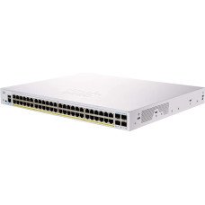 Cisco CBS250-48PP-4G | Switch | 48x RJ45 1000Mb/s PoE, 4x SFP, Rack, 195W