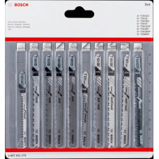 Bosch Blister Set STB 10-pcs. clean