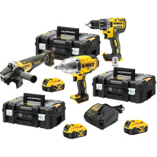 Dewalt .ZESTAW COMBO 18V DCD791 +DCG406 +DCF899HN 3x5,0Ah 3xTSTAK