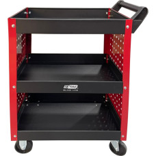 Awtools AW 3-TIER ROLLING TOOL TROLLEY w/ PEGBOARD