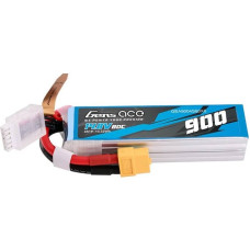 Gens Ace Lipo Gens Ace 900mAh 14.8V 80C 4S1P battery with XT60 connector