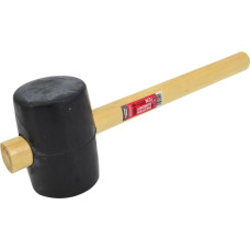 Awtools AW RUBBER MALLET/ WOODEN HANDLE 340g