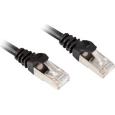 Sharkoon Kabel sieciowy RJ45 Cat.6 SFTP - czarny - 1.5