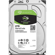 Seagate HDD|SEAGATE|Barracuda|8TB|SATA 3.0|256 MB|5400 rpm|Discs/Heads 4/8|3,5