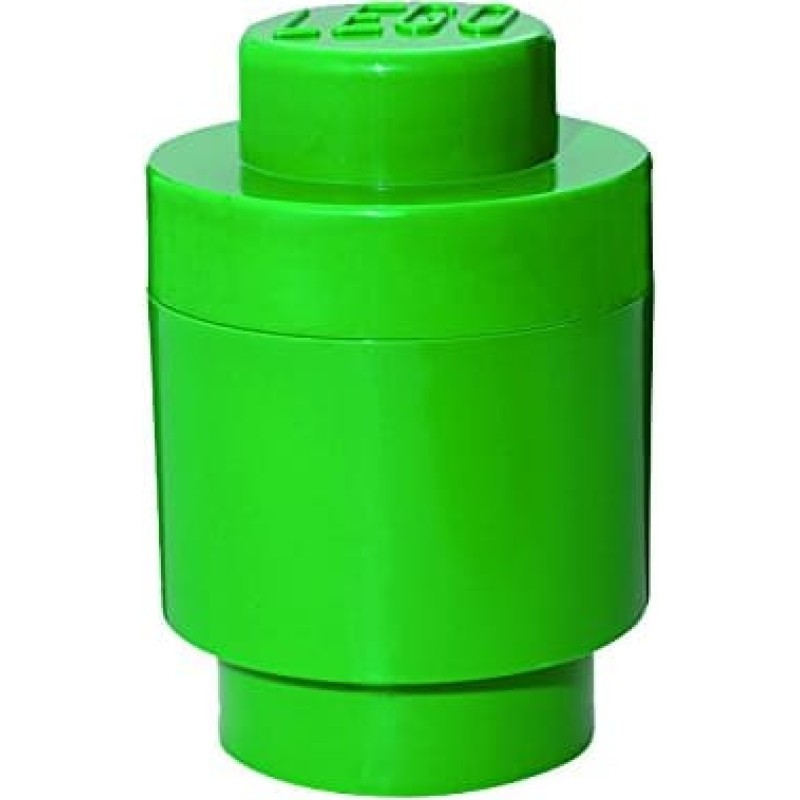 Room Copenhagen LEGO Storage Brick 1 round green - RC40301734