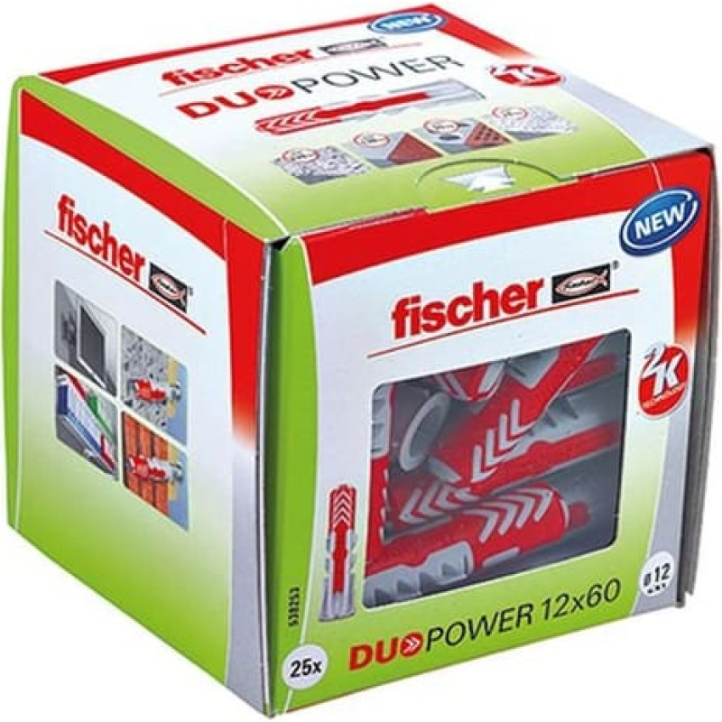 Fischer DUOPOWER 12x60 25 pcs