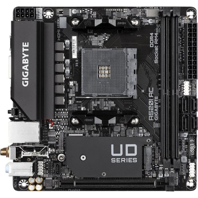 Gigabyte A520I AC - Socket AM4 - mainboard