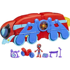 Hasbro Marvel Spidey and His Amazing Friends 2-in-1 Spider Caterpillar Toy Vehicle