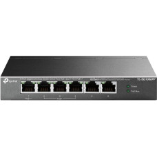 Tp-Link Switch|TP-LINK|TL-SG1006PP|Desktop/pedestal|6x10Base-T / 100Base-TX / 1000Base-T|PoE+ ports 4|TL-SG1006PP