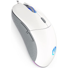 Endorfy GEM Onyx White, gaming mouse (white/grey)