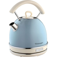 Ariete Vintage Kettle Blue, round (light blue, 2,000 watts, 1.7 liters)