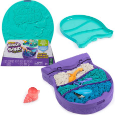 Spinmaster Spin Master Kinetic Sand Project Planet - Ocean Playset, Play Sand (680 grams of sand)