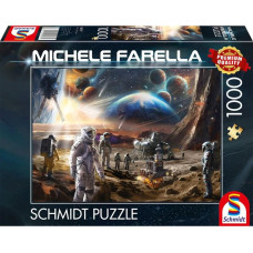 Schmidt Spiele Michele Farella: Infinite Worlds - Space Missions, Puzzle (1000 pieces)