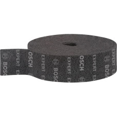 Bosch Expert fleece roll N880 Medium S, 100mmx10m, sanding sheet (black, 10 meter roll, for hand sanding)