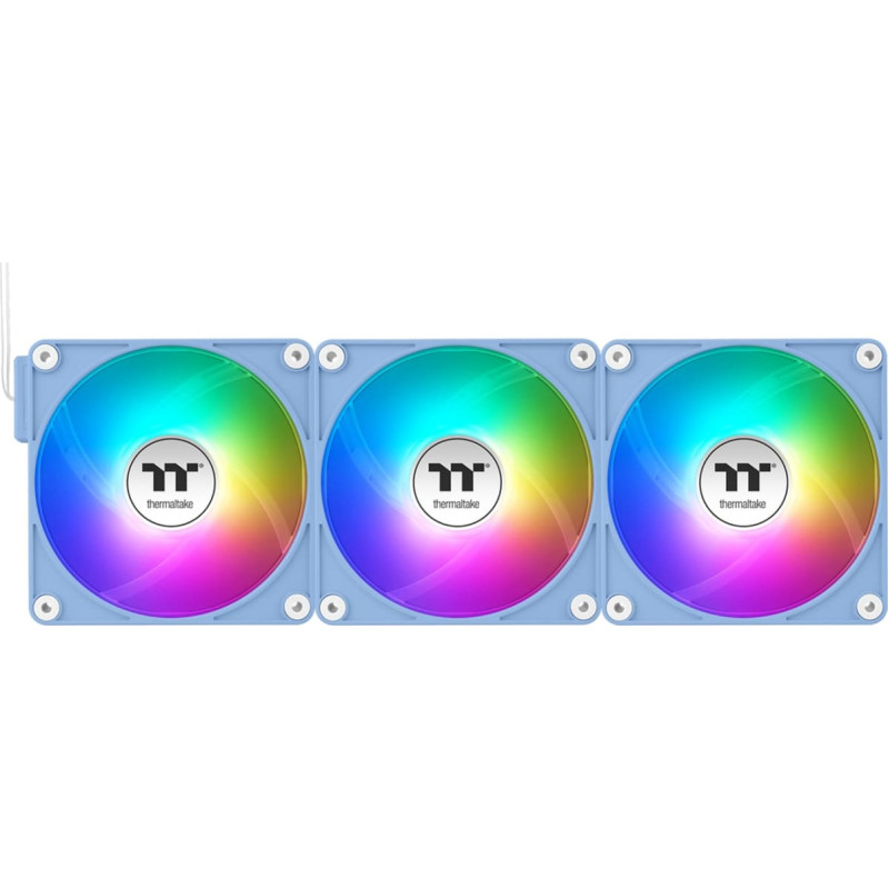 Thermaltake CT120 EX Reverse Fan Hydrangea Blue 3 Pack ARGB Sync