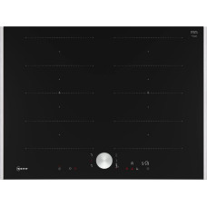 Neff T67TTX4L0 N 90, independent hob (black/stainless steel, 70 cm)