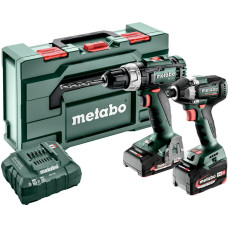 Metabo .ZESTAW COMBO 18V 2.8.2 (BS 18 L + SSD 200 LT) 1x4,0Ah 1x2,0Ah METABOX