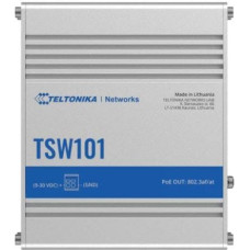 Teltonika Switch|TELTONIKA|TSW101|5xRJ45|PoE ports 4|60 Watts|TSW101