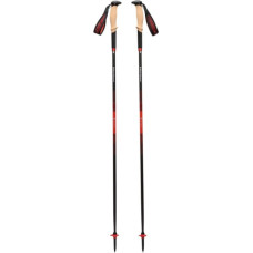 Black Diamond Pursuit Carbon Z trekking poles (anthracite/orange, 1 pair, 110 cm)