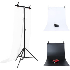 Puluz Photo studio background support Puluz 70x200cm + Backdrops 2 pcs DCA0976