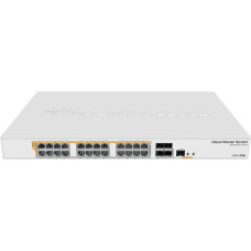 Mikrotik Switch|MIKROTIK|Type L3|Rack|24x10Base-T / 100Base-TX / 1000Base-T|4xSFP+|1xRJ45|CRS328-24P-4S+RM