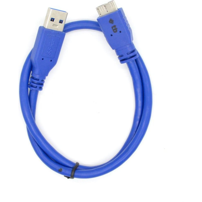 Tb Print USB cable TB Print USB-A - micro-B 1 m Blue (AKTBXKU23BA100N)