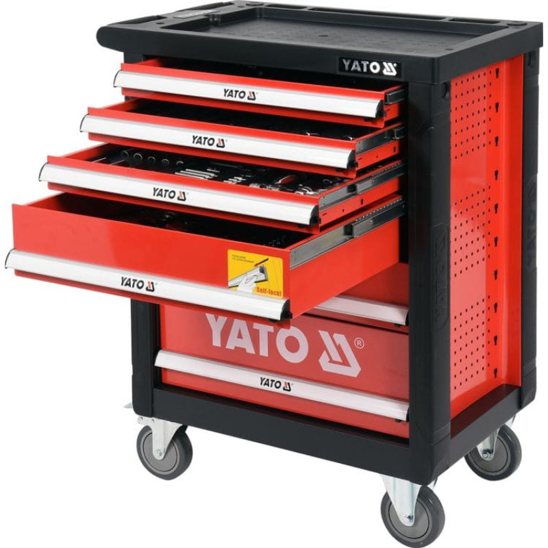 Yato Tool trolley Yato 6 drawers with equipment (YT-55307)