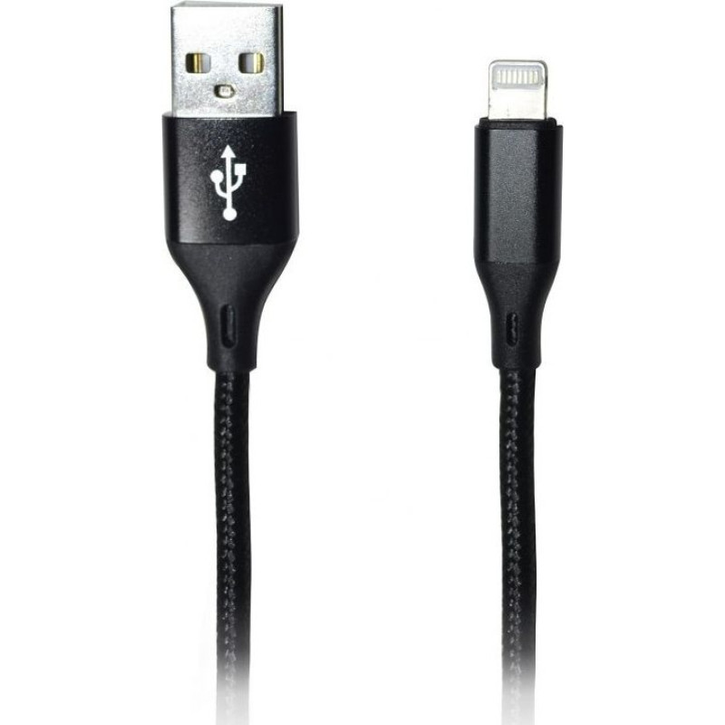 Msonic USB cable Msonic USB-A - Lightning 1 m Black (MLU623)
