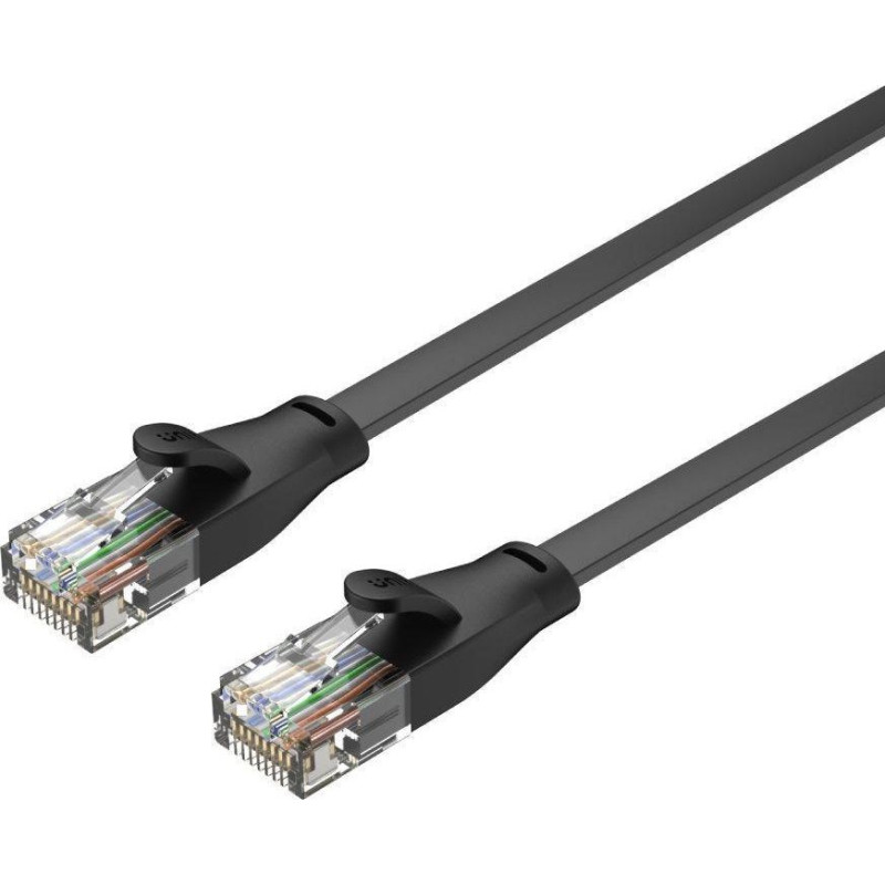 Unitek Flat cable UTP Ethernet Cat.6 3m (C1811GBK)