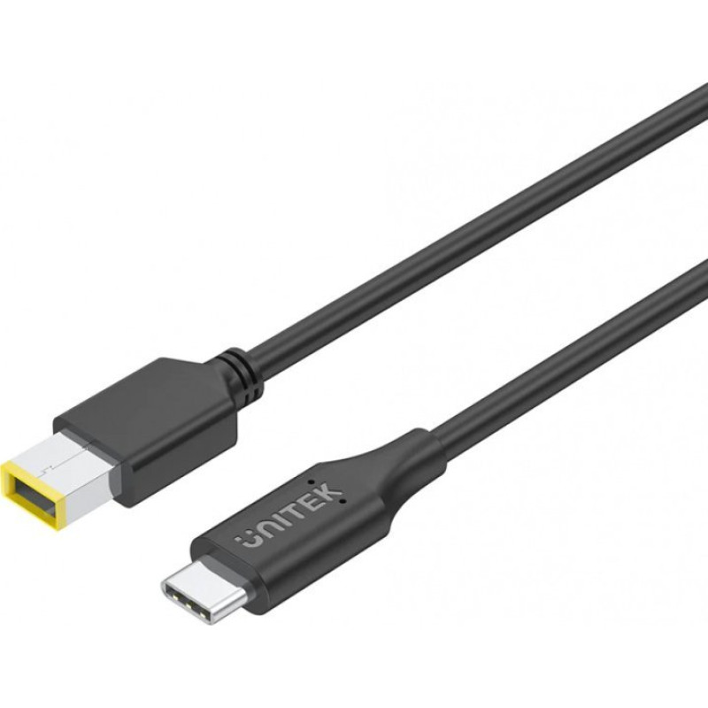 Unitek USB cable Unitek USB-C - Lenovo DC-in 1.8 m Black (C14115BK-1.8M)