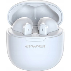 Awei Słuchawki Awei AWEI Bluetooth 5.3 T68 ENC TWS headphones + docking station white
