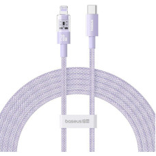 Baseus Kabel Baseus Gem USB C-IP 20W 2m (fioletowy)