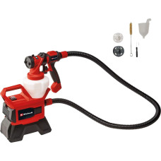 Einhell Power X-Change cordless paint spray system TE-SY 18/90 Li-Solo, spray gun red/black, without battery and charger