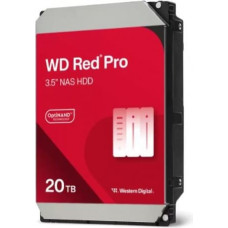 Western Digital HDD|WESTERN DIGITAL|Red Pro|20TB|SATA|512 MB|7200 rpm|3,5