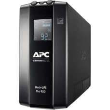 Apc By Schneider Electric APC Back UPS Pro BR 900VA, 6 Outlets, AVR, LCD Interface