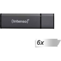 Intenso 6x1 Intenso Alu Line anthracite 16GB USB Stick 2.0