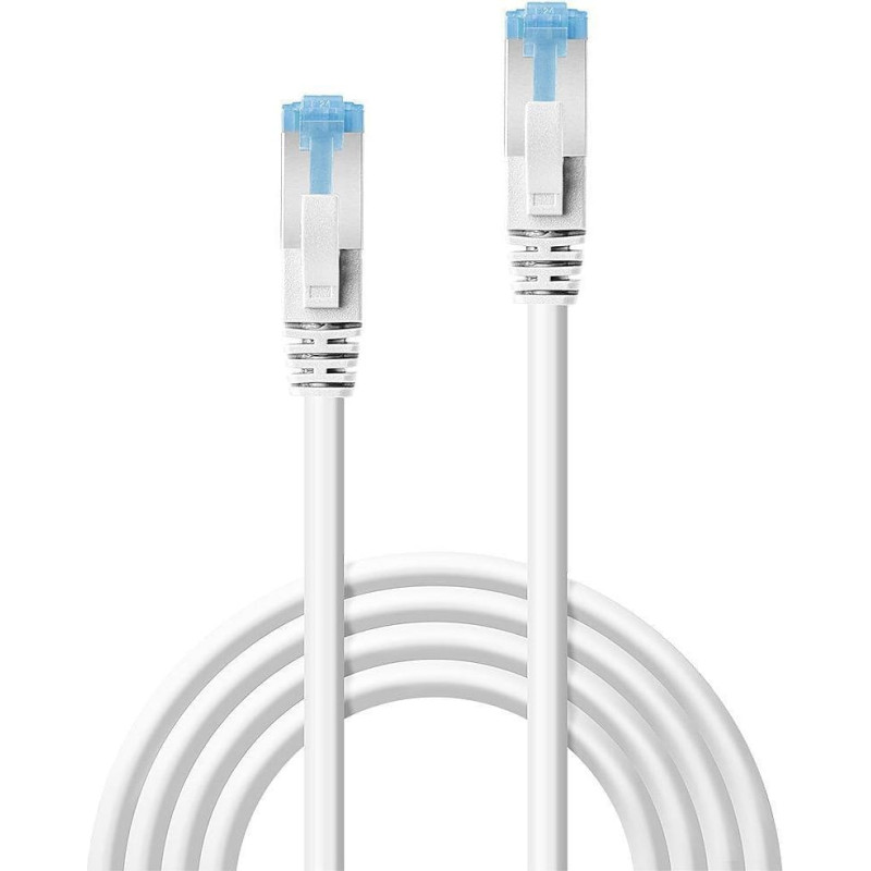 Lindy CABLE CAT6A S/FTP 0.5M/WHITE 47191 LINDY