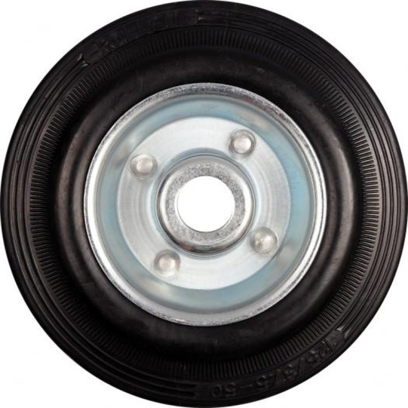 Toya VOREL KOŁO ŁOŻYSKOWANE CZARNA GUMA 125mm   87453