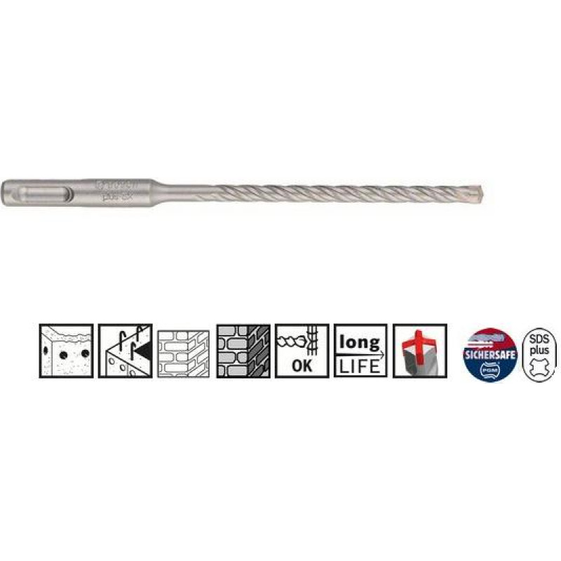 Bosch SDS PLUS 7 X 110MM PLUS-5X4