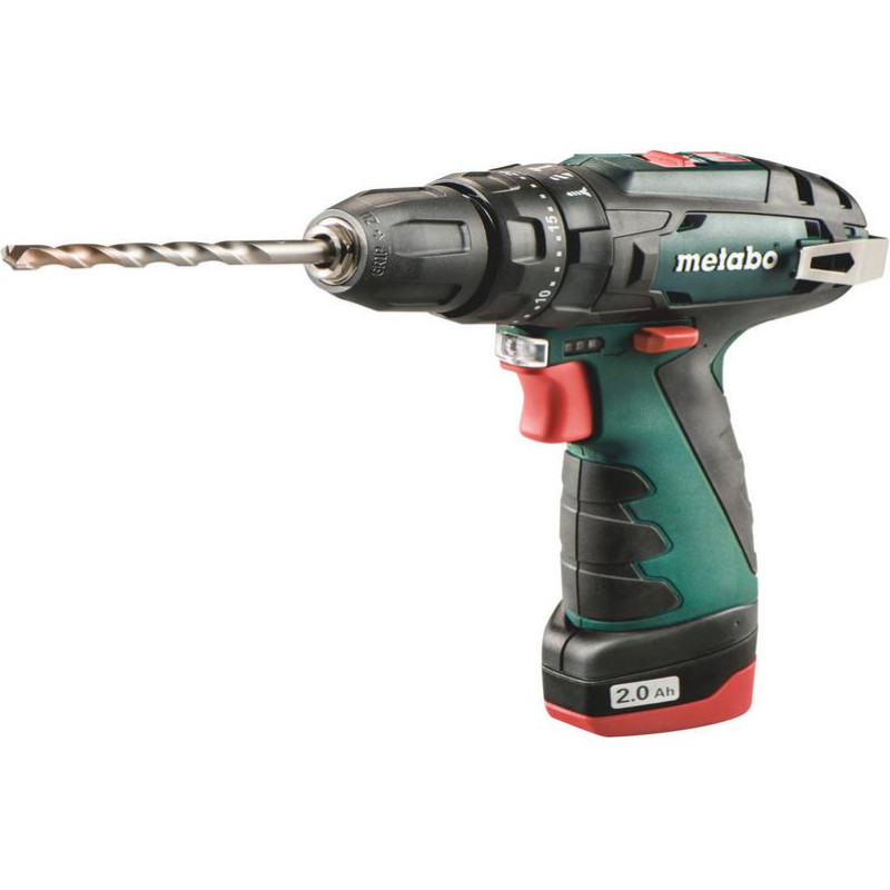 Metabo WIERTARKO-WKRĘTARKA UDAROWA 10,8V 34/17Nm 2x2,0Ah LI-ION POWERMAXX SB BASIC