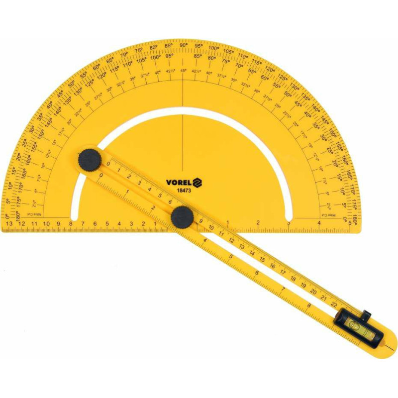 Toya VOREL KĄTOMIERZ Z RUCHOMYM RAMIENIEM 250mm