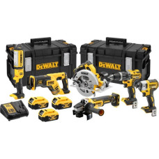 Dewalt ZESTAW COMBO 18V 6 - ELEMENTOWY + 3 x 5,0Ah + 2x DS300 DCK623P3