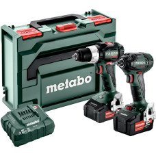 Metabo .ZESTAW COMBO 18V 2.1.18 (BS 18 LT BL +SSD 18 LTX 200 BLL) 2x5,2Ah METABOX