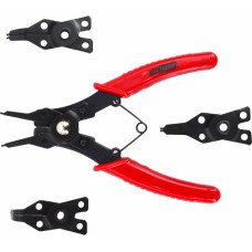 Awtools AW CIRCLIP PLIER SET 160mm 4pcs w/ INTERCHANGEABLE HEADS