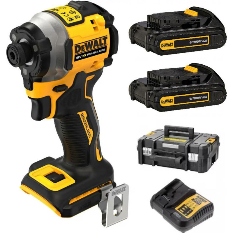 Dewalt .ZAKRĘTARKA UDAR.18V 208Nm 2x2,0Ah TSTAK DCF850D2T