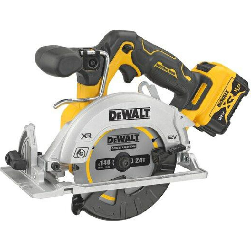 Dewalt PILARKA TARCZOWA 12V 2x5,0Ah 140mm DCS512P2