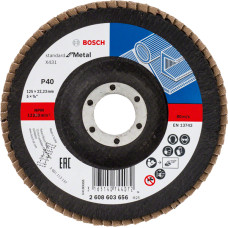 Bosch SHEET BLADE 125MM X431 P 40 STANDARD FOR METAL BLADE