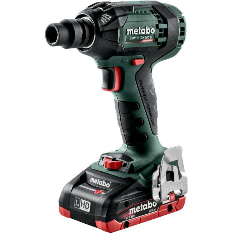 Metabo KLUCZ UDAROWY SSW 18 LTX 300 BL 2x4,0Ah LiHD METABOX +AKUM 2,0Ah