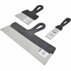 Awtools AW STAINLESS STEEL PLASTERING PUTTY KNIFE 300mm/ PVC HANDLE