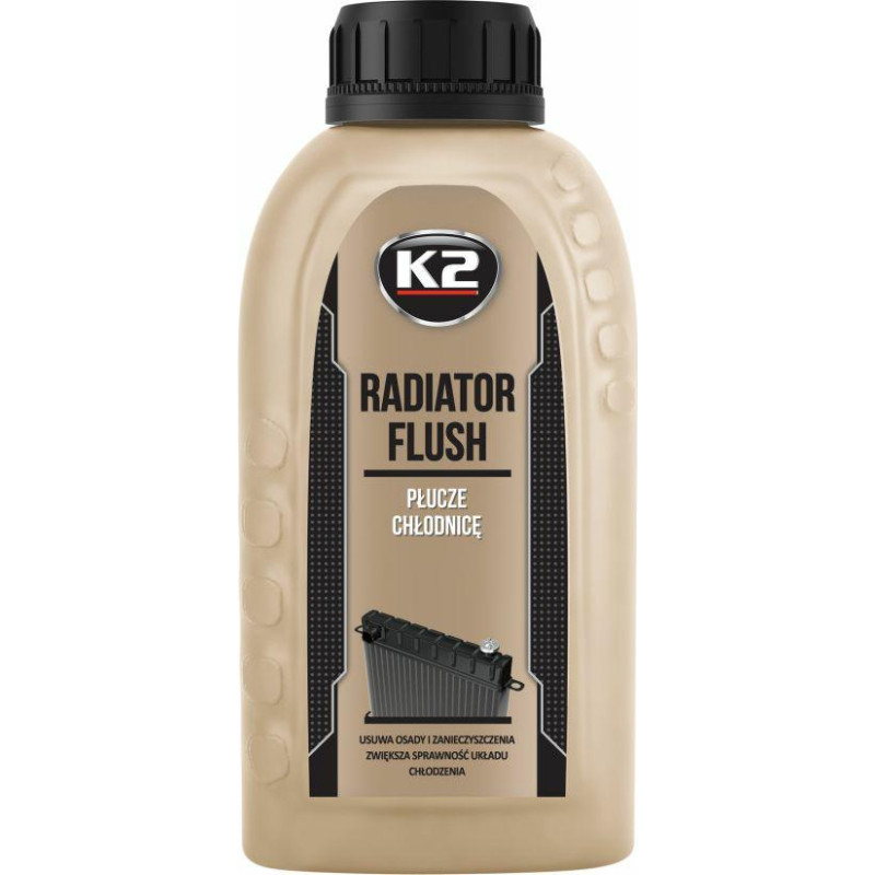 K2 PŁUKACZ CHŁODNICY W PŁYNIE USUWA RDZĘ RADIATOR FLUSH 250ML